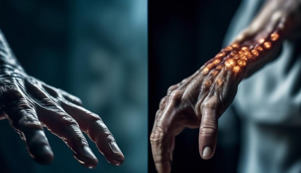 comparing rheumatoid and psoriatic arthritis