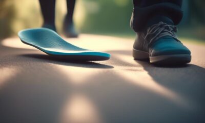 relieving foot pain with orthotics