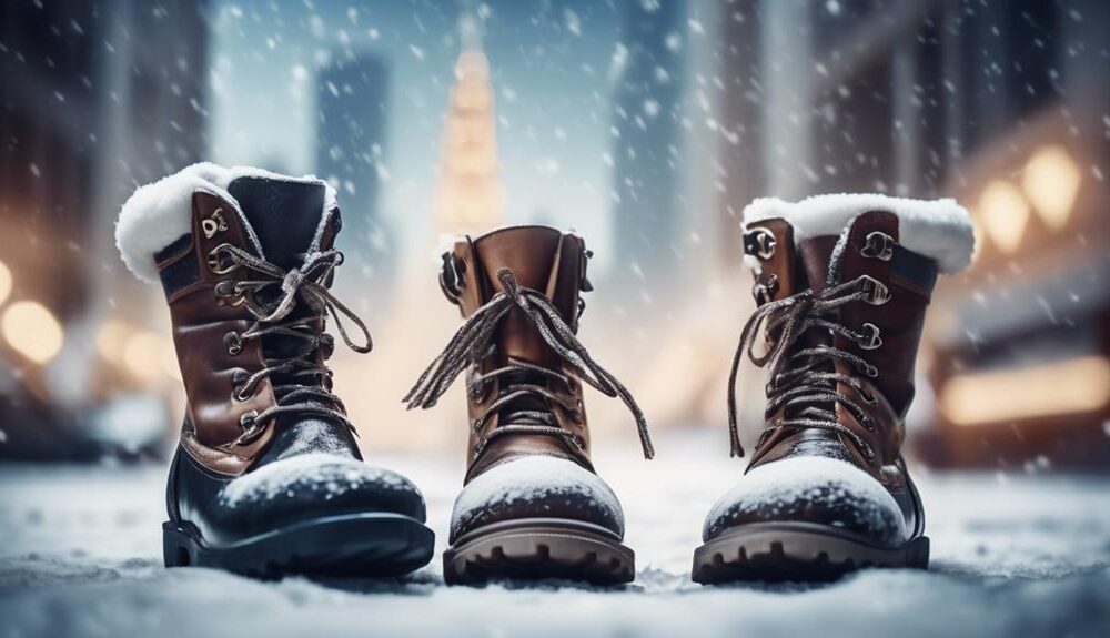 winter footwear for urban dwellers